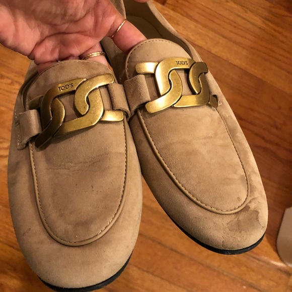Tod's Kate suede loafers sz 36 - Picture 5 of 6